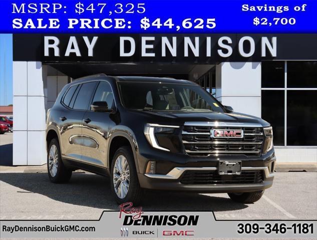 new 2025 GMC Acadia car, priced at $44,625