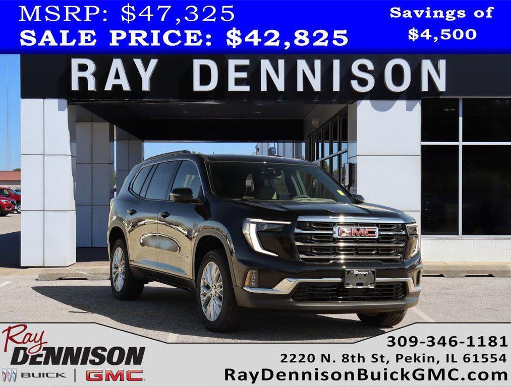 new 2025 GMC Acadia car, priced at $42,825