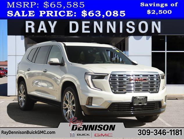 new 2024 GMC Acadia car, priced at $65,585