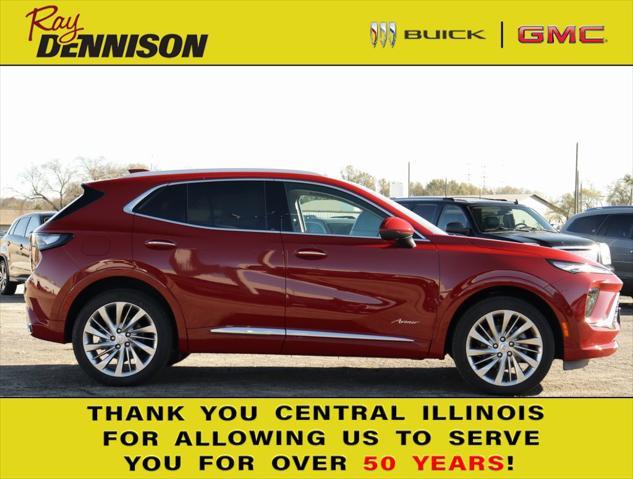 new 2025 Buick Envision car, priced at $44,573