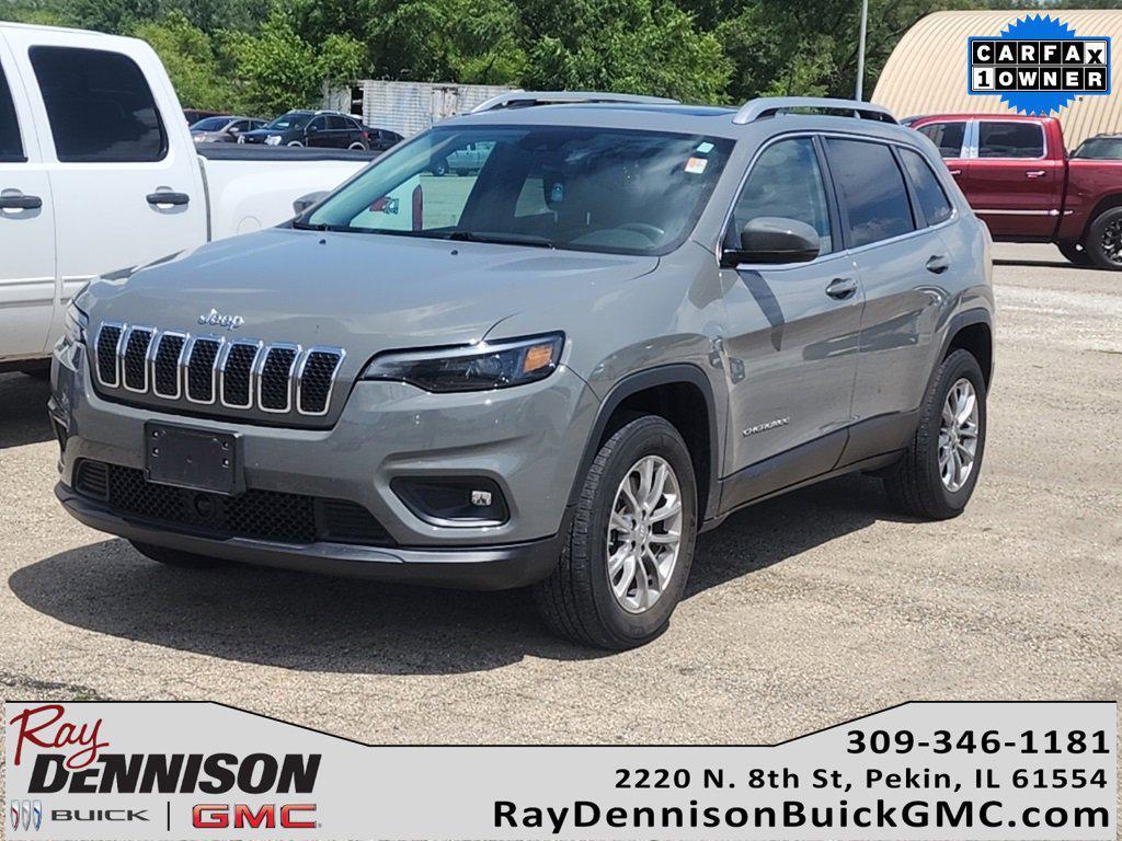 used 2021 Jeep Cherokee car, priced at $22,970