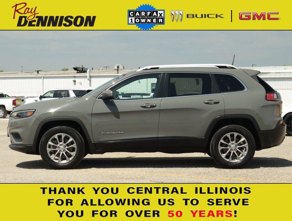 used 2021 Jeep Cherokee car, priced at $21,777
