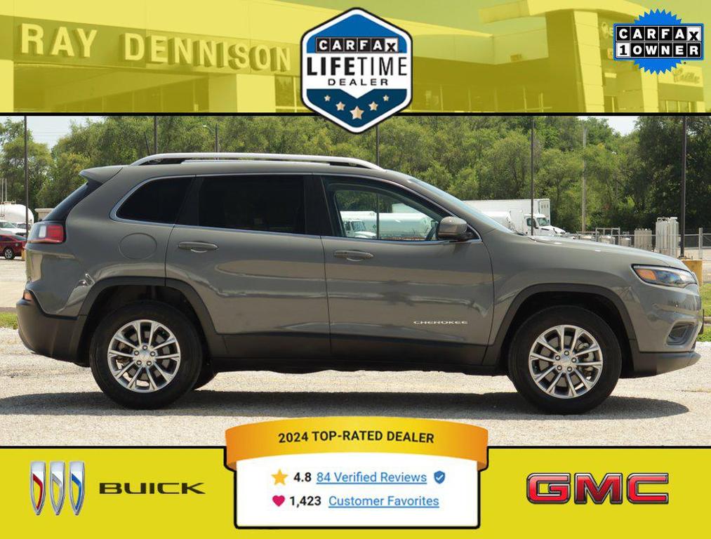 used 2021 Jeep Cherokee car, priced at $21,777