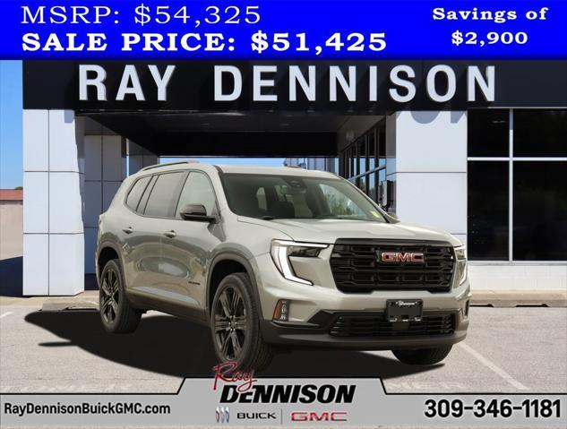 new 2025 GMC Acadia car, priced at $51,425