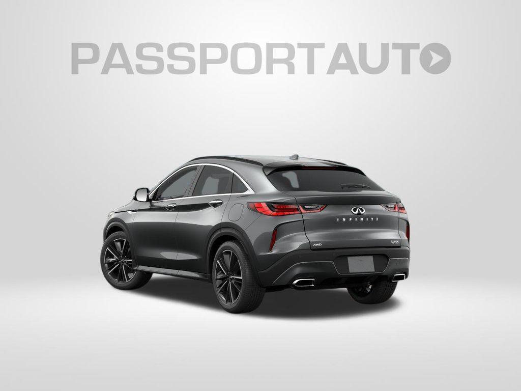 new 2025 INFINITI QX55 car, priced at $46,026