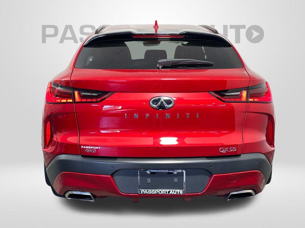 used 2024 INFINITI QX55 car, priced at $35,990