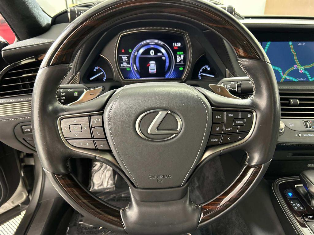 used 2018 Lexus LS 500h car, priced at $45,398