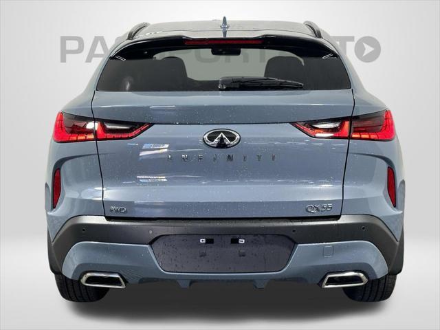 new 2025 INFINITI QX55 car, priced at $56,201