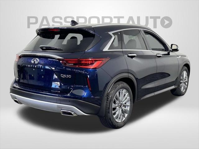 new 2025 INFINITI QX50 car, priced at $46,318