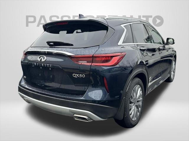 new 2025 INFINITI QX50 car, priced at $46,568