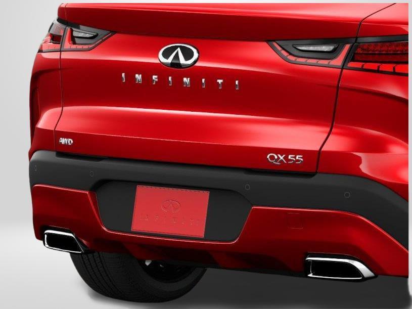 new 2025 INFINITI QX55 car, priced at $53,608