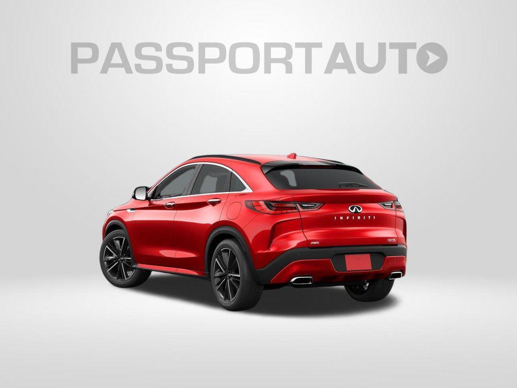 new 2025 INFINITI QX55 car, priced at $53,608