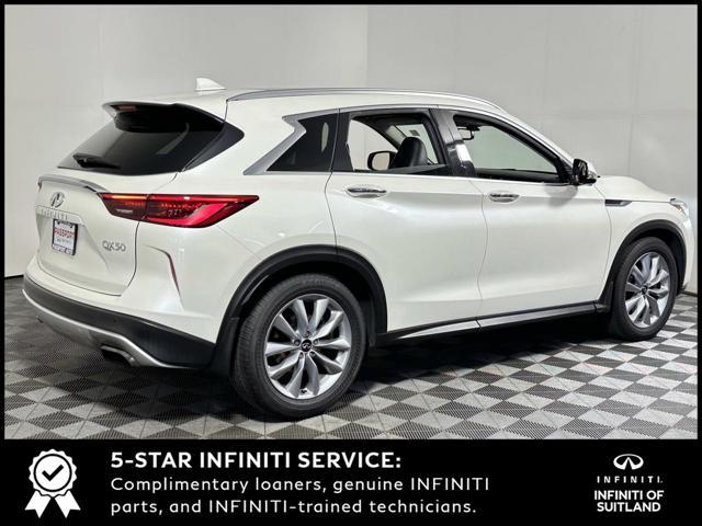 used 2021 INFINITI QX50 car, priced at $25,798