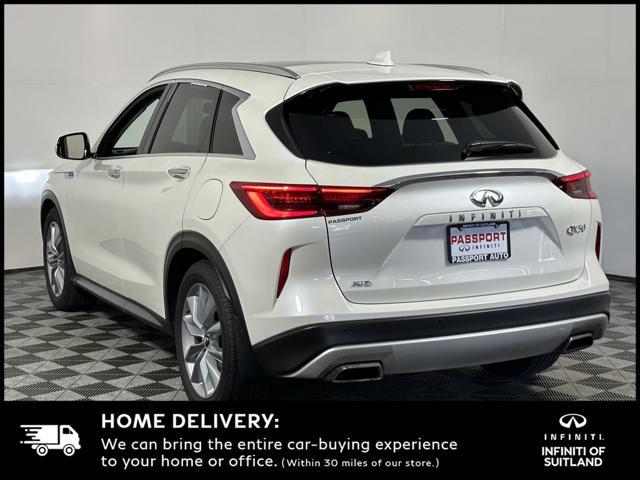used 2021 INFINITI QX50 car, priced at $25,798