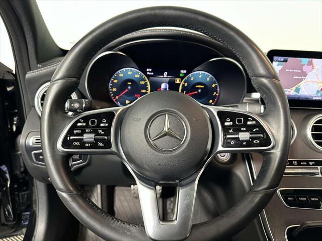 used 2021 Mercedes-Benz C-Class car, priced at $26,498