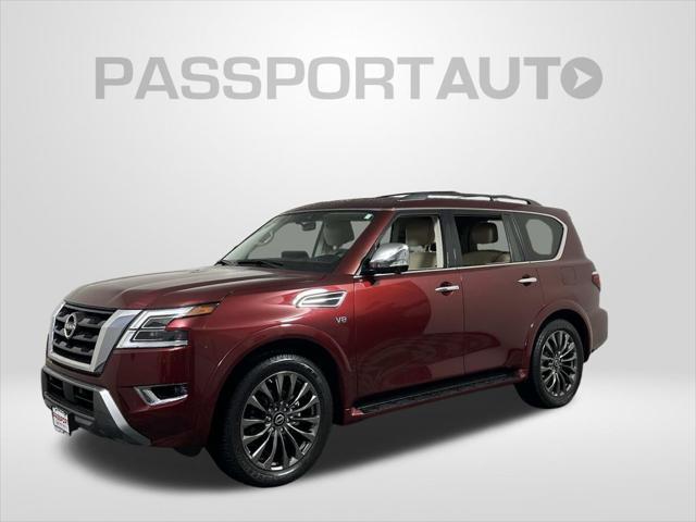 used 2021 Nissan Armada car, priced at $40,898