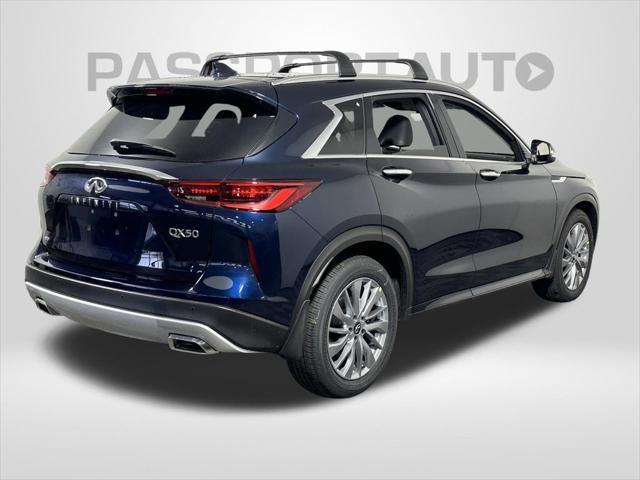 new 2025 INFINITI QX50 car, priced at $45,809