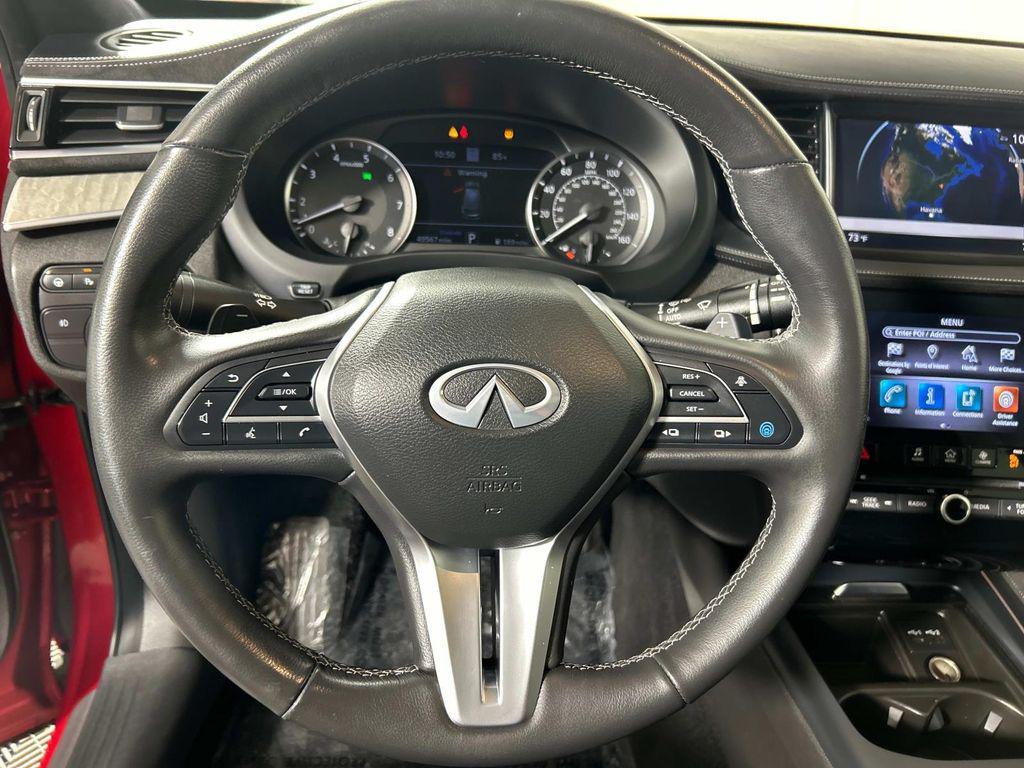 used 2022 INFINITI QX50 car, priced at $33,498