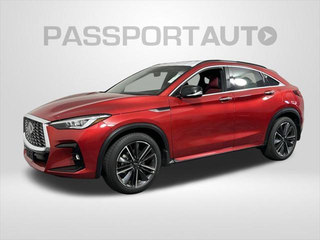 new 2025 INFINITI QX55 car, priced at $59,373