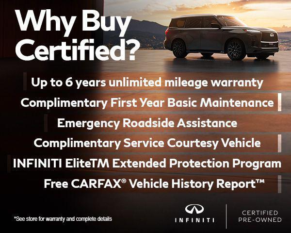 used 2023 INFINITI QX80 car, priced at $48,098