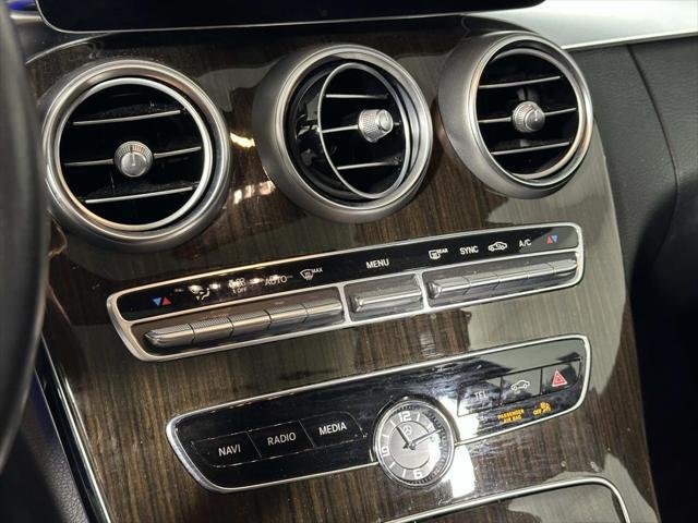 used 2021 Mercedes-Benz C-Class car, priced at $24,998