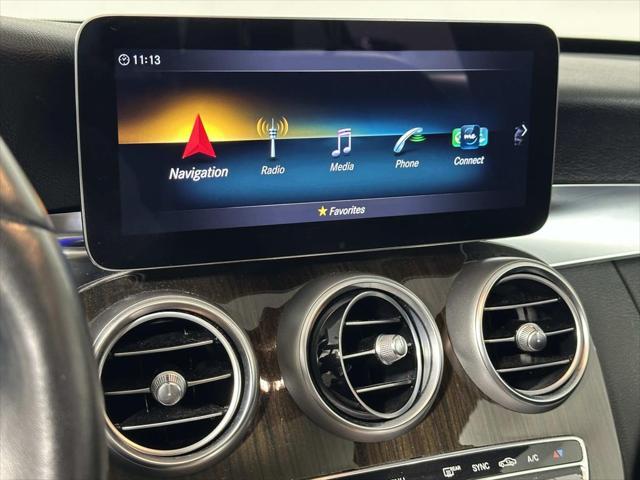 used 2021 Mercedes-Benz C-Class car, priced at $24,998