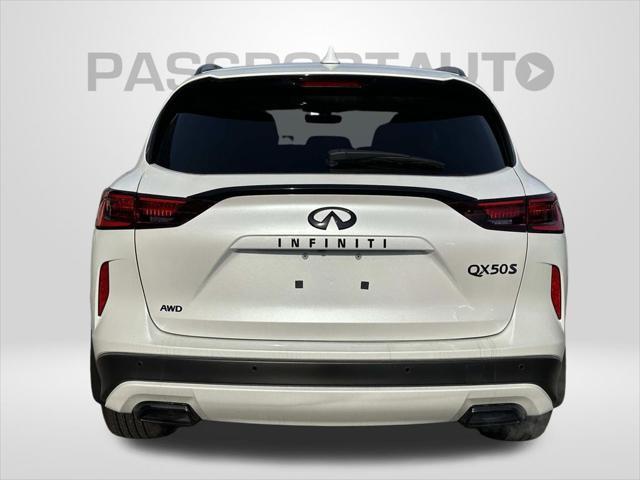 new 2025 INFINITI QX50 car, priced at $52,022