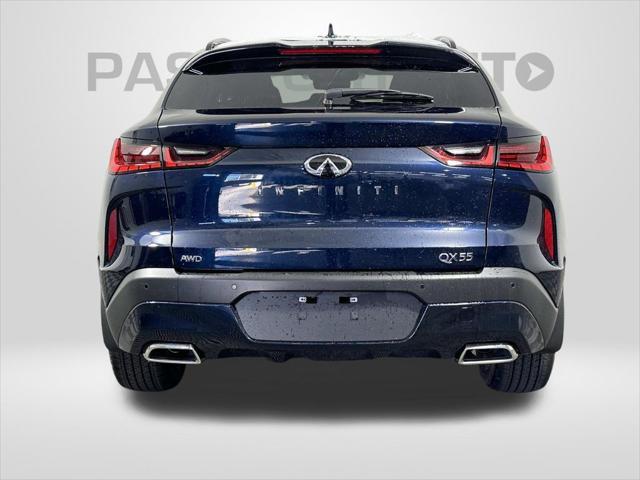 new 2025 INFINITI QX55 car, priced at $54,552