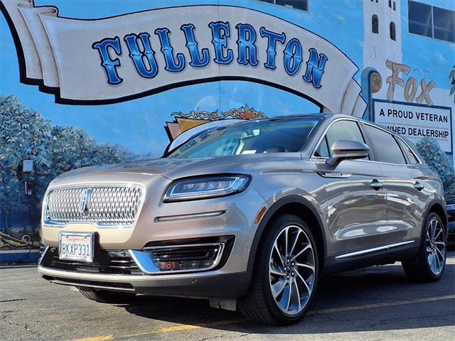 used 2019 Lincoln Nautilus car, priced at $25,991