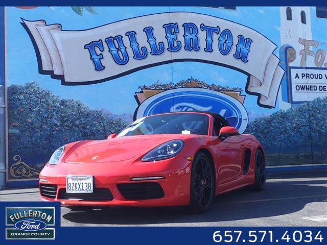 used 2017 Porsche 718 Boxster car, priced at $49,970