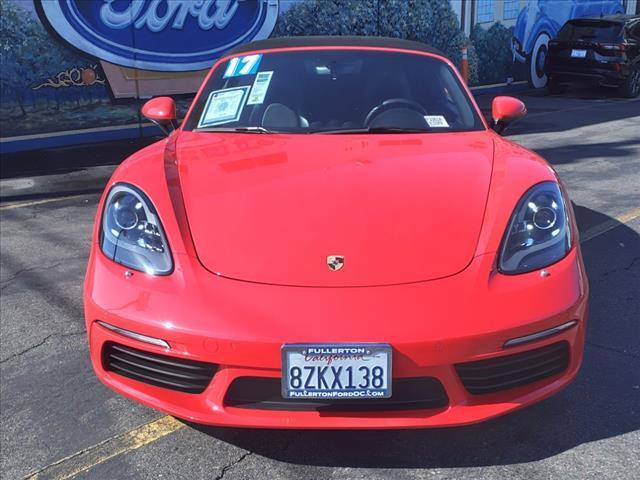 used 2017 Porsche 718 Boxster car, priced at $49,970