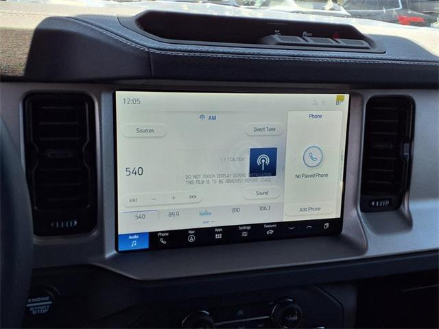 new 2025 Ford Bronco car, priced at $53,870