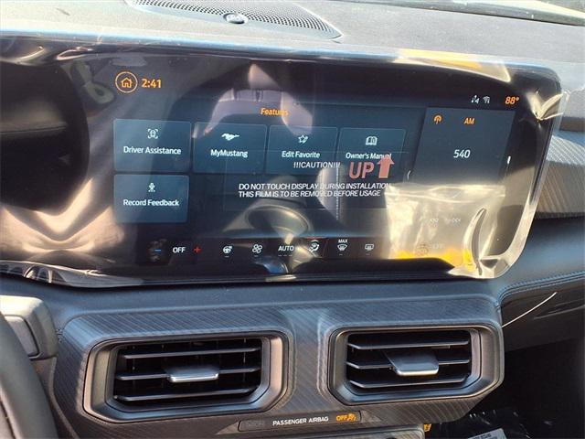 new 2025 Ford Mustang car, priced at $75,855