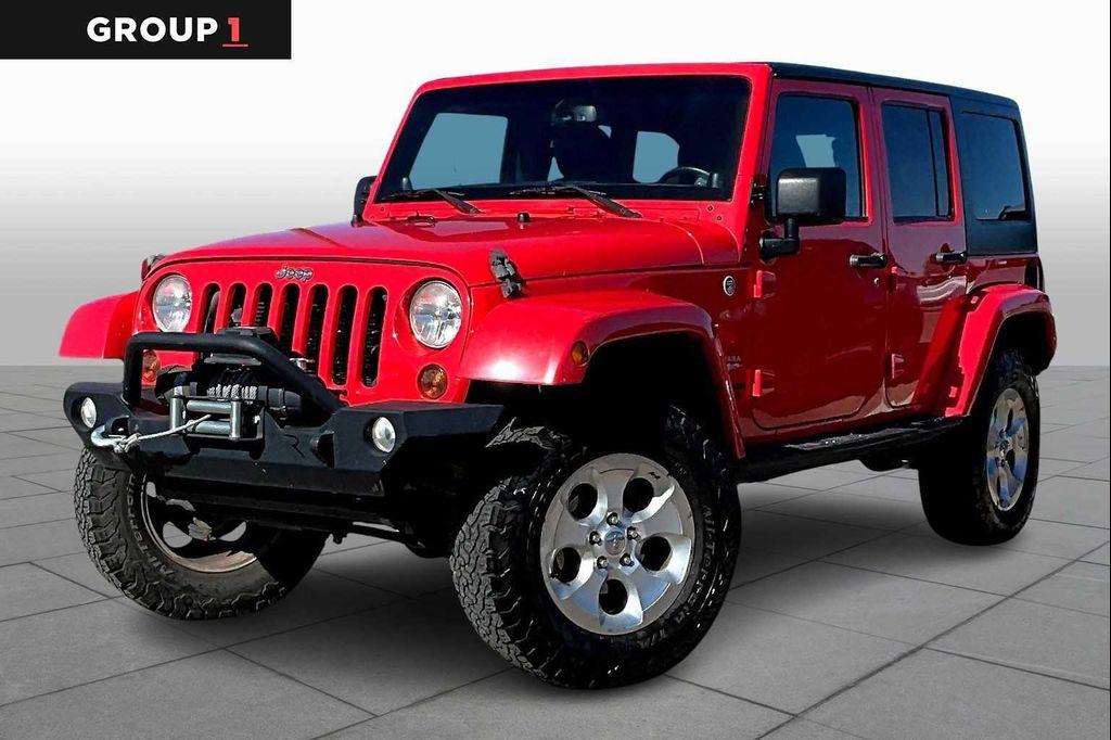 used 2013 Jeep Wrangler Unlimited car, priced at $14,599