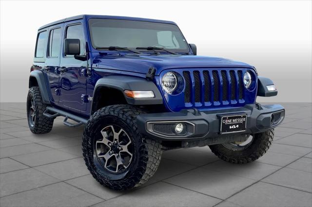 used 2018 Jeep Wrangler Unlimited car, priced at $26,333