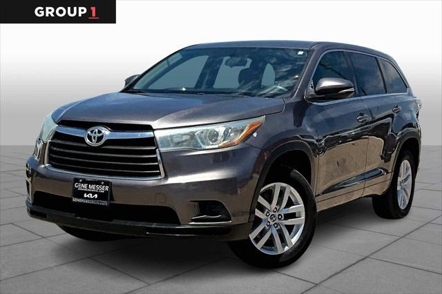 used 2016 Toyota Highlander car, priced at $15,499