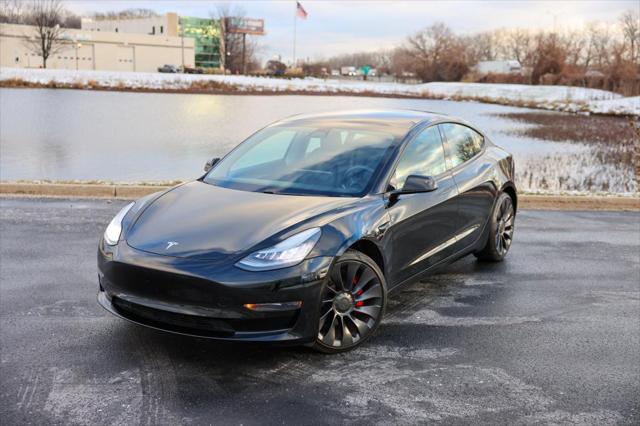 used 2021 Tesla Model 3 car, priced at $27,985