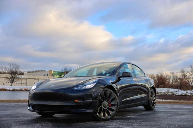 used 2021 Tesla Model 3 car, priced at $27,985