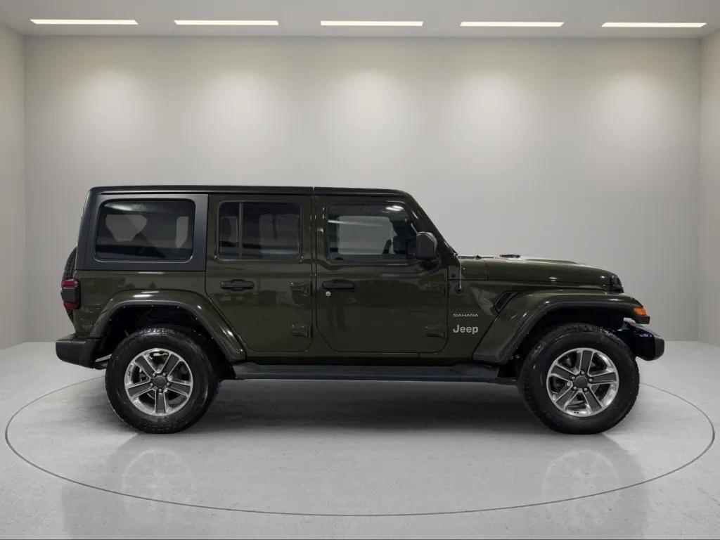 used 2021 Jeep Wrangler Unlimited car, priced at $30,896