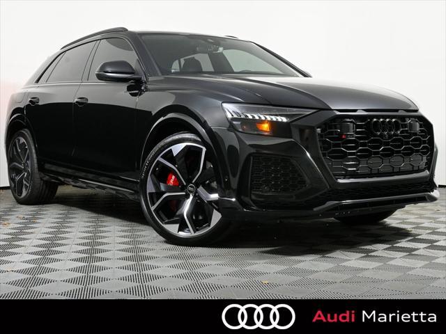 used 2024 Audi RS Q8 car, priced at $125,449