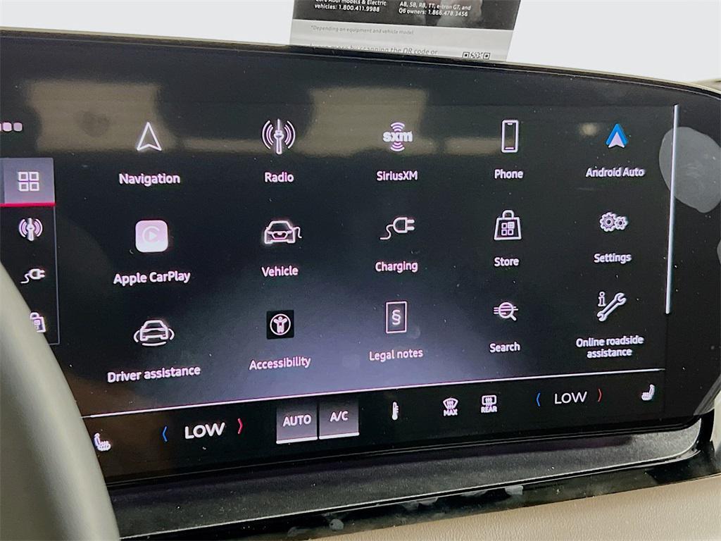 new 2025 Audi Q6 e-tron car, priced at $66,030