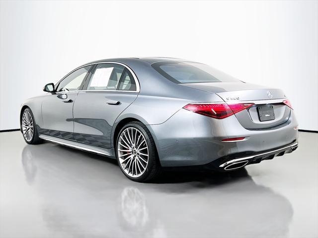 used 2022 Mercedes-Benz S-Class car, priced at $79,949