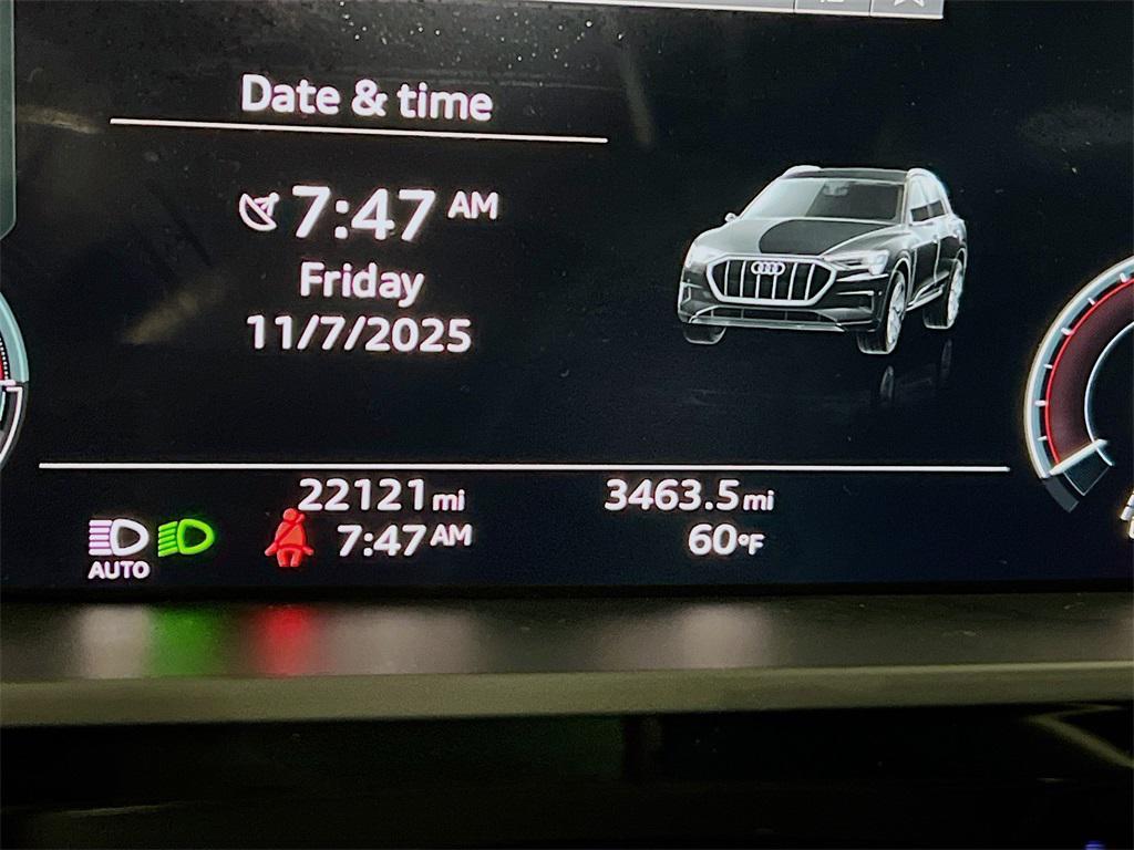 used 2023 Audi e-tron S car, priced at $42,636