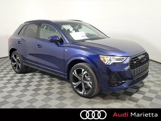 new 2024 Audi Q3 car, priced at $48,175