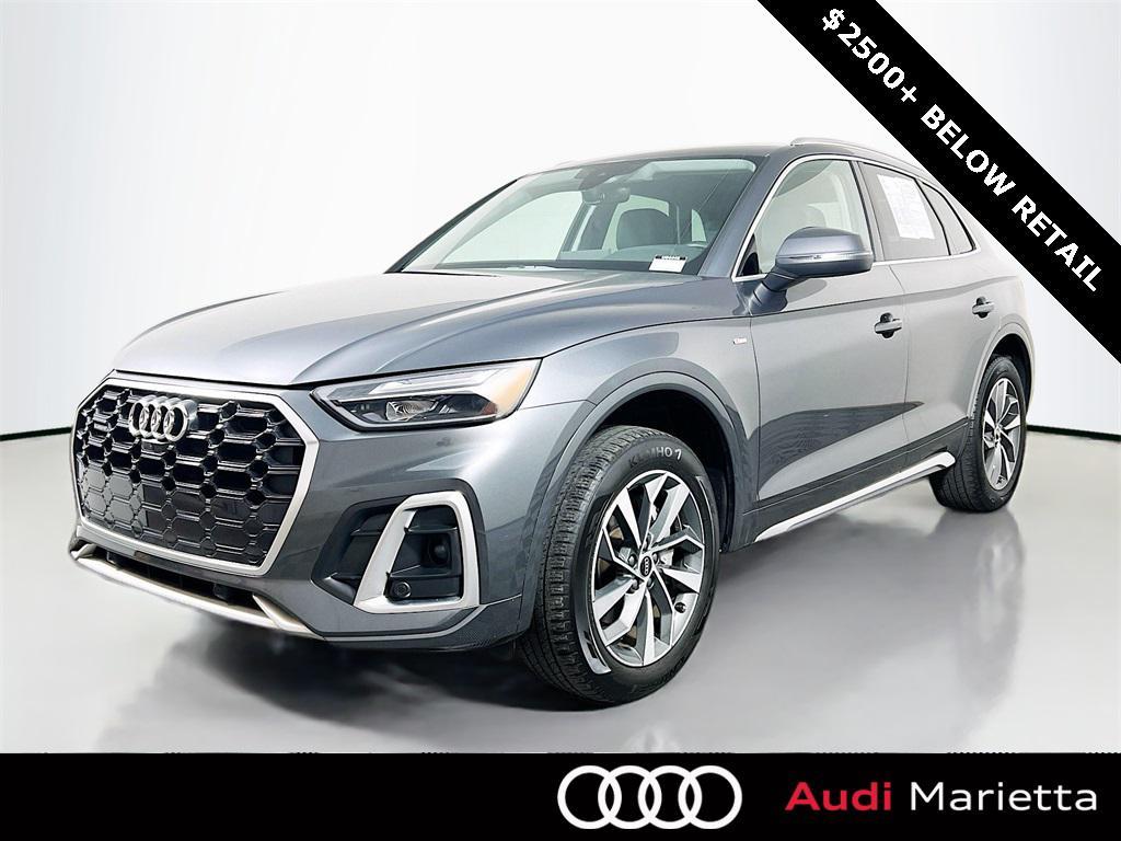 used 2022 Audi Q5 car, priced at $31,708