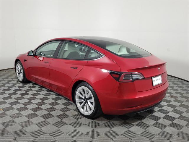 used 2022 Tesla Model 3 car, priced at $25,949