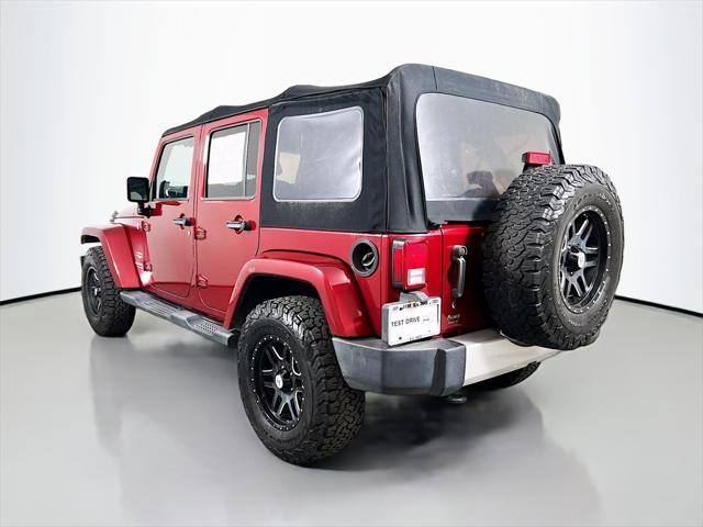 used 2013 Jeep Wrangler Unlimited car, priced at $13,265