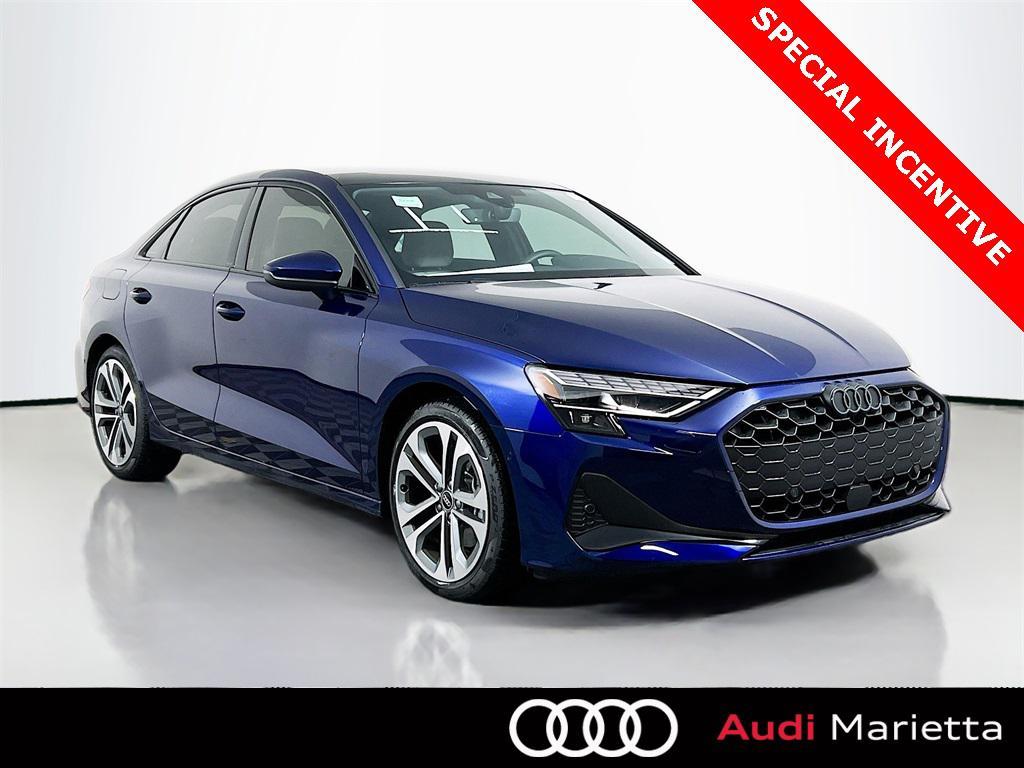 new 2025 Audi A3 car, priced at $41,553