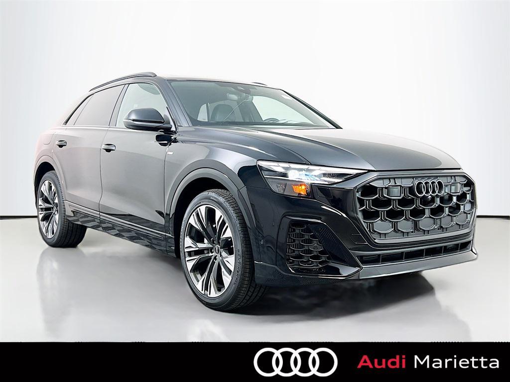 new 2025 Audi Q8 car, priced at $80,645