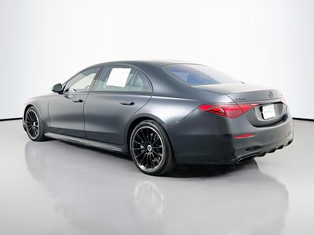 used 2022 Mercedes-Benz S-Class car, priced at $79,549